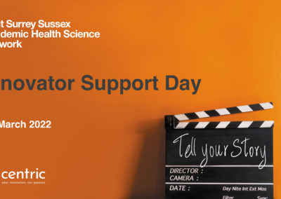 KSS AHSN & Centric Health TV Innovator Support Day 2022